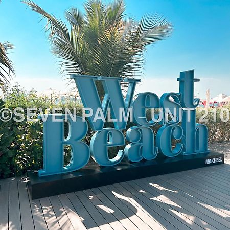 Luxus-Studio Mit Private Beach In Top-Lage, Meerblick & Infinity Pool! Dubai Luaran gambar