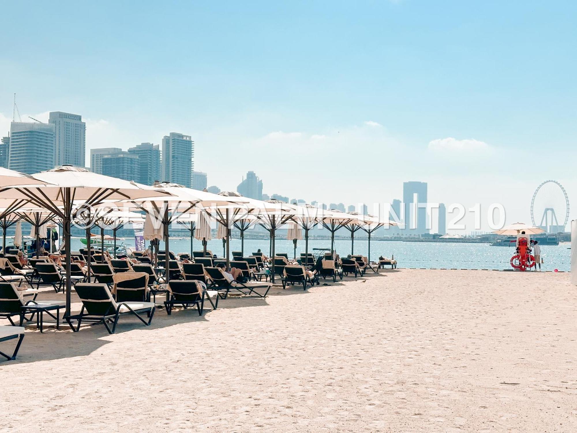 Luxus-Studio Mit Private Beach In Top-Lage, Meerblick & Infinity Pool! Dubai Luaran gambar
