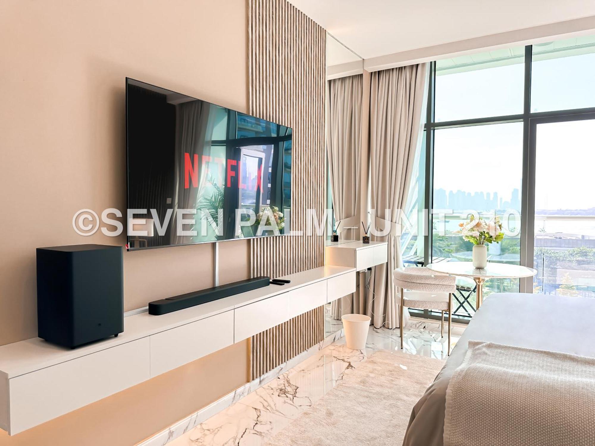 Luxus-Studio Mit Private Beach In Top-Lage, Meerblick & Infinity Pool! Dubai Luaran gambar