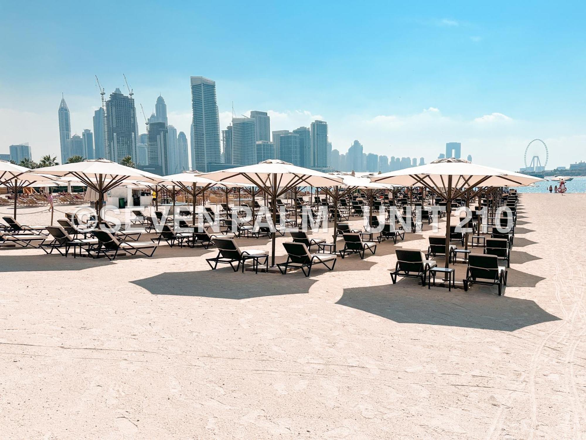 Luxus-Studio Mit Private Beach In Top-Lage, Meerblick & Infinity Pool! Dubai Luaran gambar