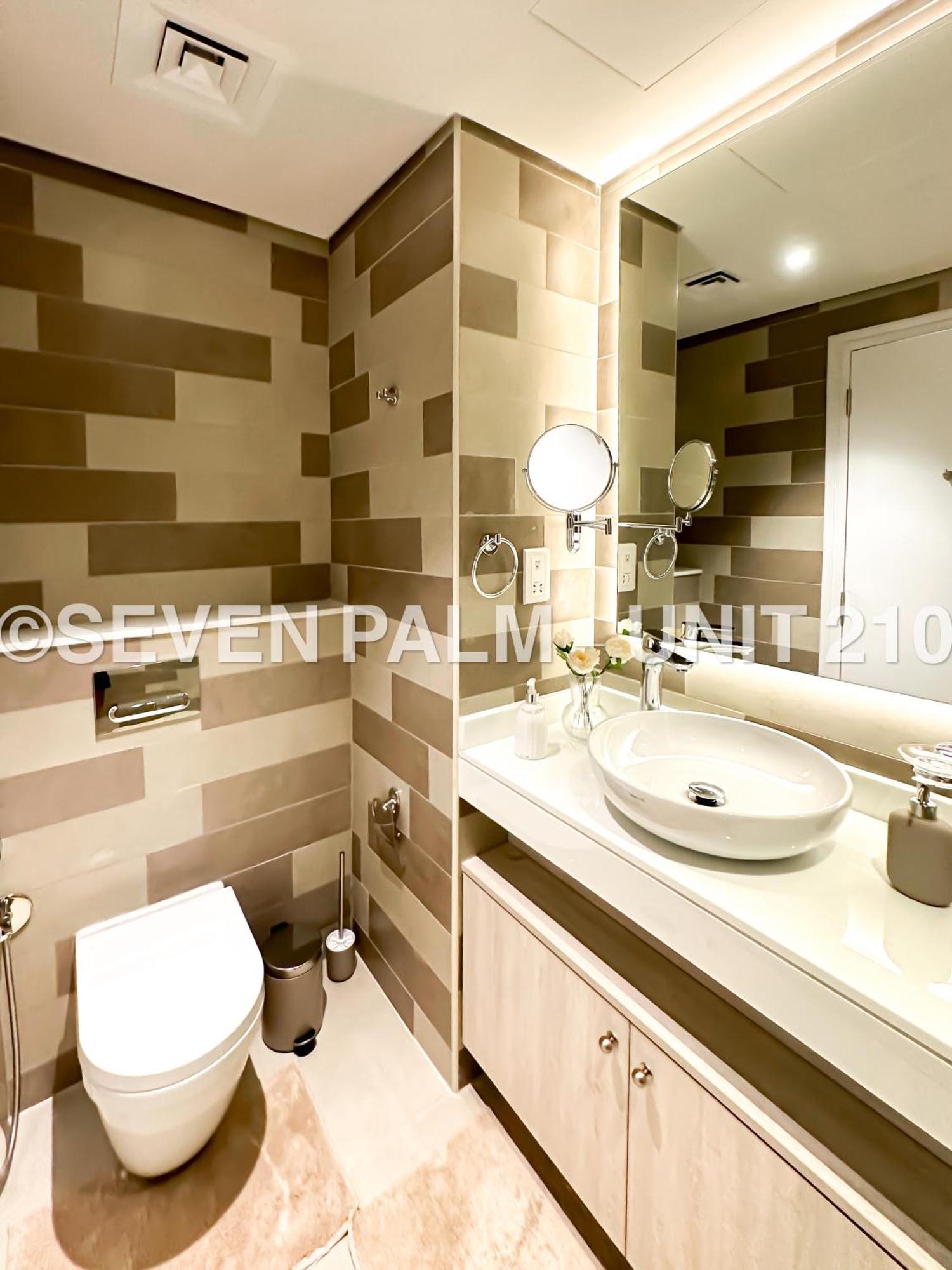 Luxus-Studio Mit Private Beach In Top-Lage, Meerblick & Infinity Pool! Dubai Luaran gambar