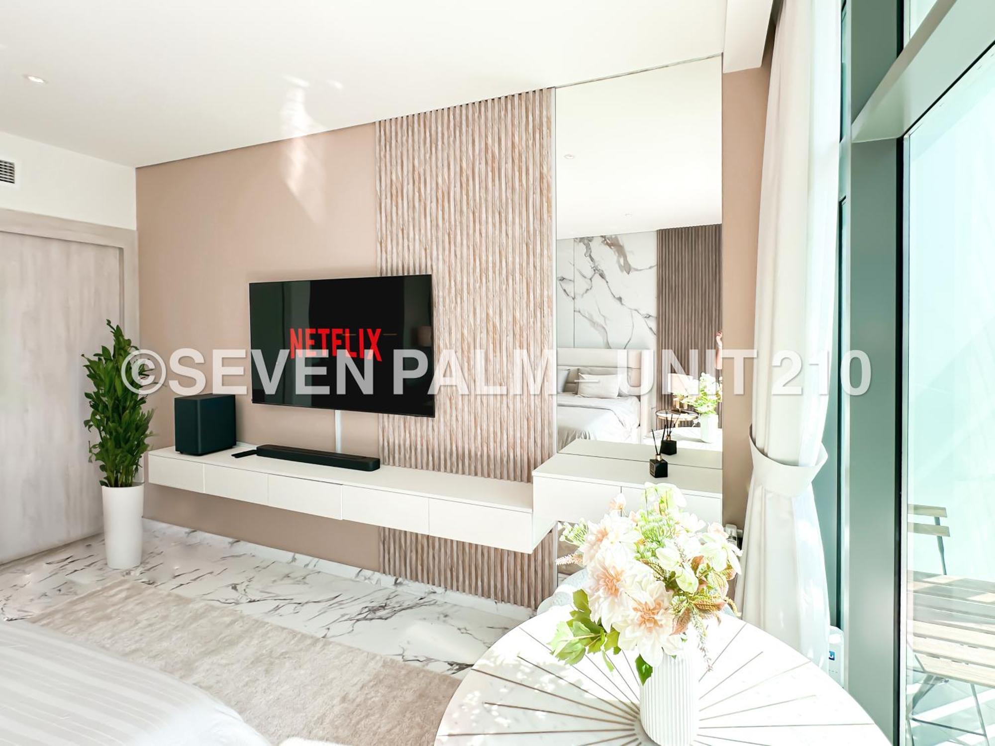 Luxus-Studio Mit Private Beach In Top-Lage, Meerblick & Infinity Pool! Dubai Luaran gambar