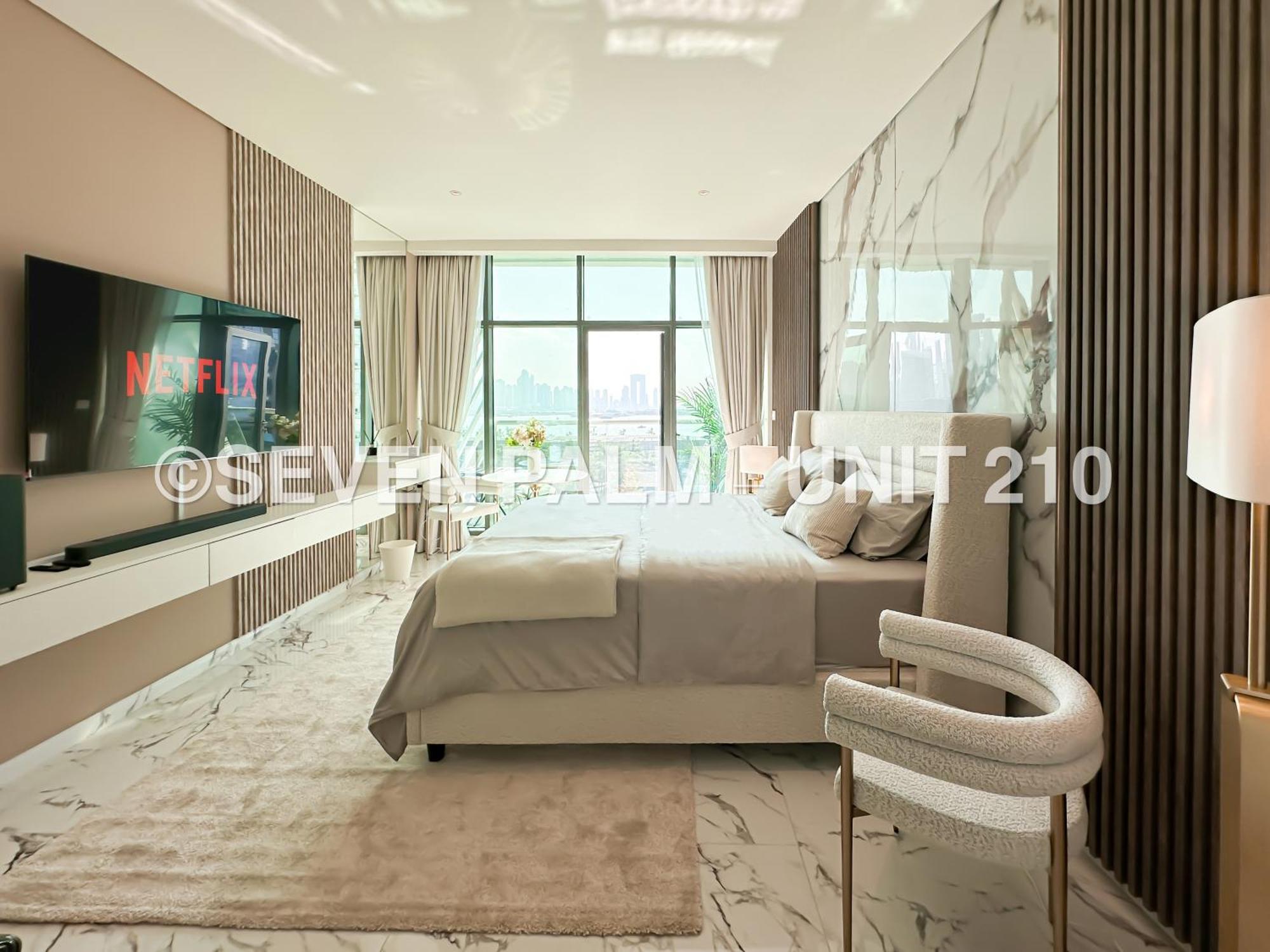 Luxus-Studio Mit Private Beach In Top-Lage, Meerblick & Infinity Pool! Dubai Luaran gambar
